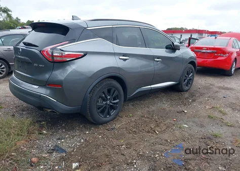 2018 Nissan Murano Sv из США, поврежденный, VIN 5N1AZ2MHXJN162076